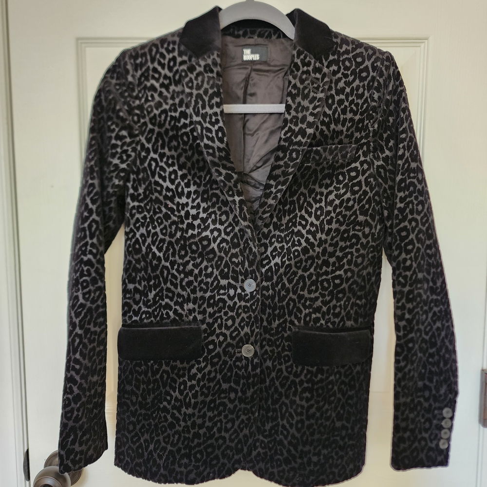 THE KOOPLES Velvet Leo black blazer - Picture 2 of 7